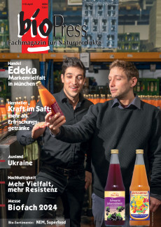 Cover der Ausgabe bioPress 119 - April 2024