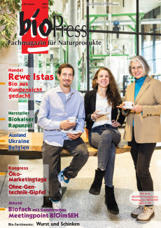 Cover der Ausgabe bioPress 122 - Jan 2025