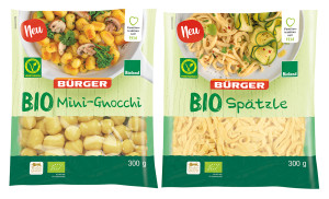 Bio Mini-Gnocchi und Bio Sp&auml;tzle