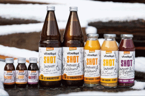 Voelkel Shots &ndash; Jetzt auch in der 0,75-Liter-Mehrwegflasche