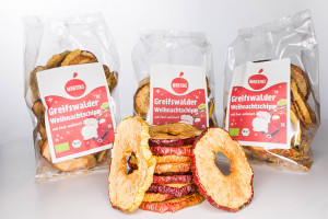 Greifswalder Weihnachtschips werben f&uuml;r regionale Produkte zum Fest