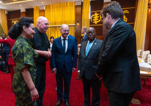 Olaf Scholz besucht Ghana &ndash; Hohenlohe ist mit dabei