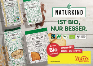 Netto wirbt f&uuml;r Naturkind-Produkte