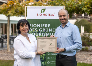 Bio Hotels melden Gew&auml;hrleistungsmarke an