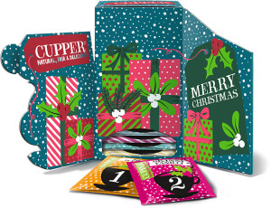 Cupper Adventskalender sorgt f&uuml;r 24 gem&uuml;tliche Teemomente
