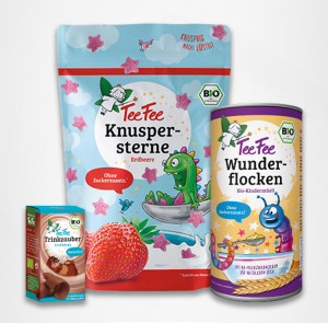 1, 2, 3, Fr&uuml;hst&uuml;ckszauberei! Mit Wunderflocken, Knuspersternen und Trinkzauber macht TeeFee f&uuml;r die Kleinen das Fr&uuml;hst&uuml;ck ganz gro&szlig;