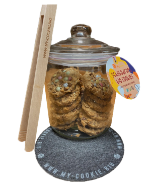 Bio Cookies im Glas