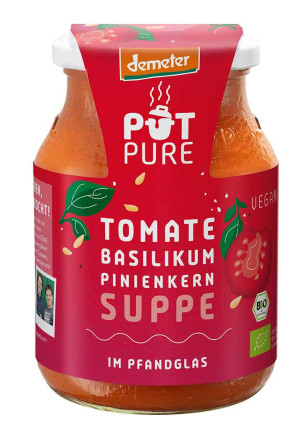 Potpure-Suppen im Pfandglas
