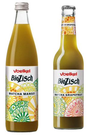 Biozisch Matcha Grapefruit und Biozisch Matcha Mango