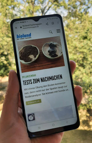 Neue Website f&uuml;r das bioland-Fachmagazin