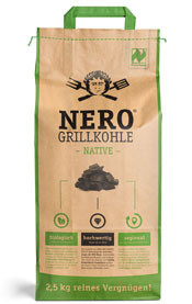 NERO Grillkohle native