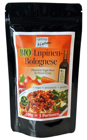 Bio-Lupinen-Bolognese von Gesund &amp; Leben