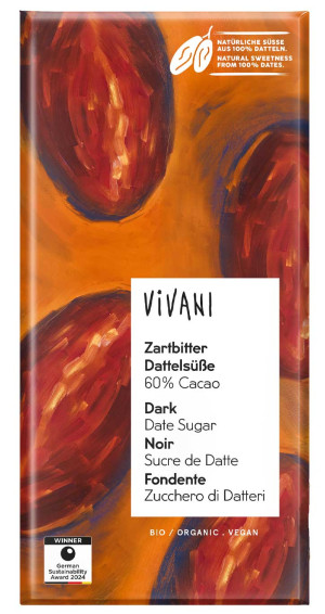 Vivani Zartbitter Dattels&uuml;&szlig;e