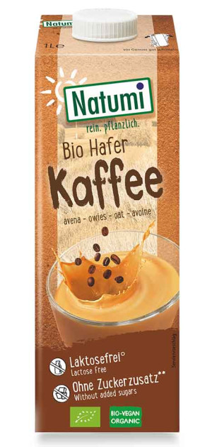 Der neue Bio Hafer Kaffee Drink von Natumi