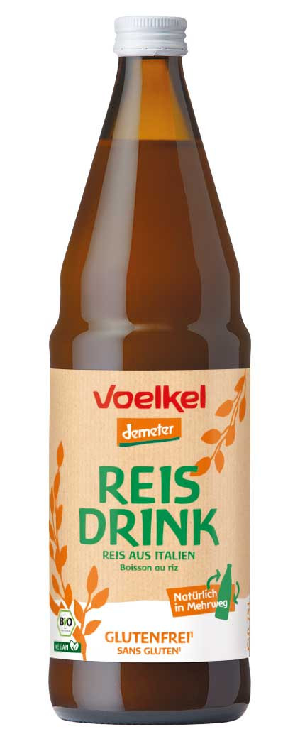 F&uuml;r aktive Natursch&uuml;tzer: Reis Drink von Voelkel