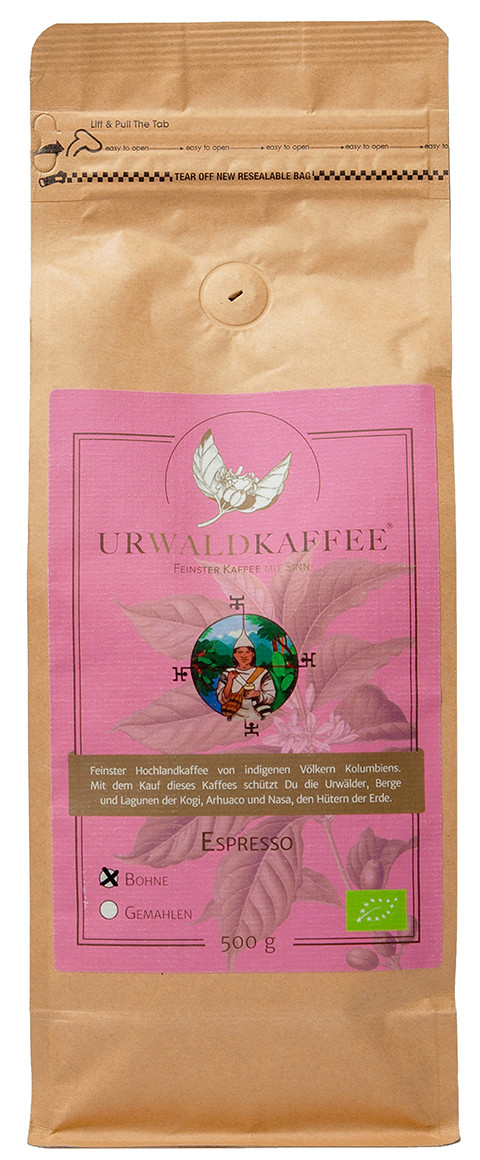 Urwaldkaffee jetzt Bio-zertifiziert
