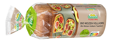Mestemacher BIO WEIZEN VOLLKORN TOAST