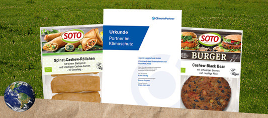 Organic Veggie Food ist klimaneutral