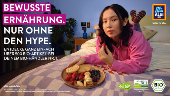 Aldi S&uuml;d startet Kampagne zu bewusster Ern&auml;hrung
