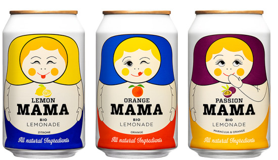 Mama-Bio-Limonade in drei Sorten