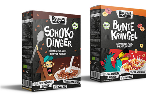 Rebellion im Supermarkt: Die Rebelicious Fr&uuml;hst&uuml;cks-Cerealien sind da!