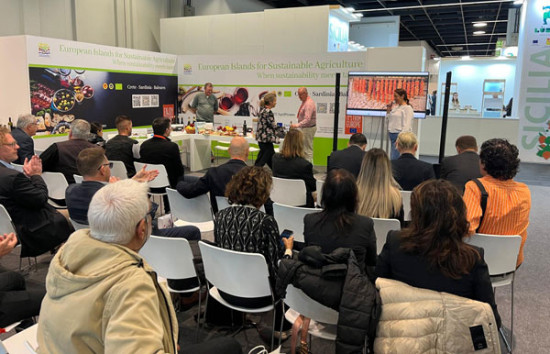 Europ&auml;ische Inseln pr&auml;sentieren Produkte aus nachhaltiger Landwirtschaft auf der Anuga