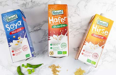 Natumi: glutenfreie Pflanzendrink-Vielfalt