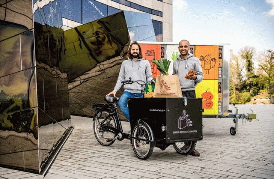 DieGuteT&uuml;te versorgt D&uuml;sseldorfer mit Bio-Obst und -Gem&uuml;se