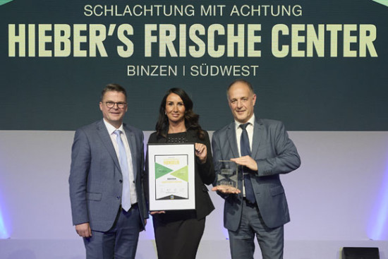 Hieber wird f&uuml;r verantwortungsvolles Handeln ausgezeichnet