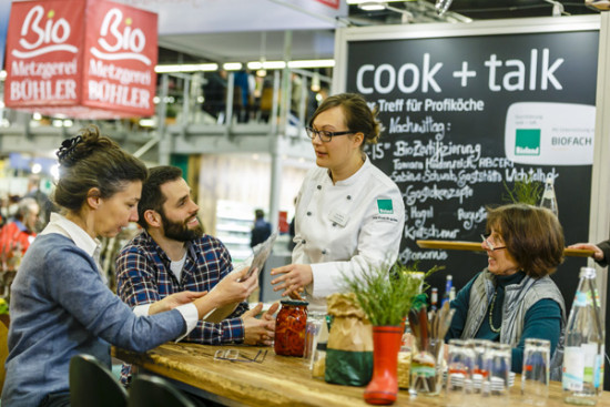 &sbquo;cook + talk&lsquo; ist zur&uuml;ck auf der Biofach