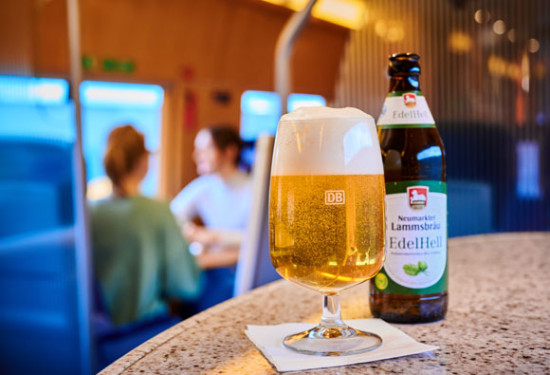 Deutsche Bahn serviert Bio-Bier von Lammsbr&auml;u