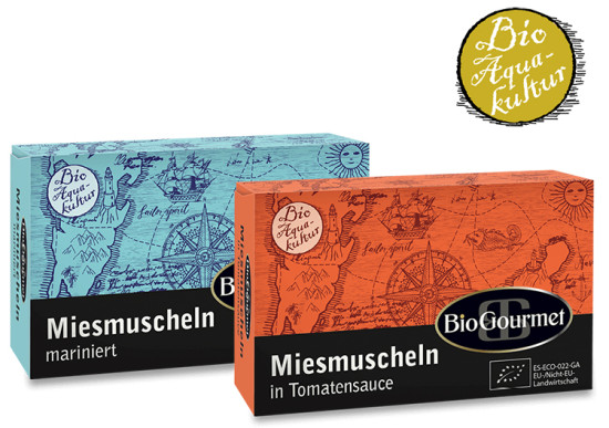 BioGourmet Bio-Miesmuscheln aus Galizien