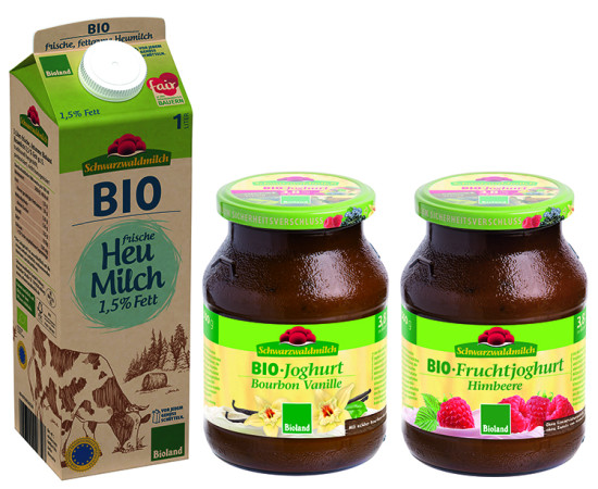 Schwarzwaldmilch erweitert das Bio-Sortiment