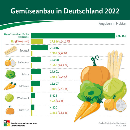 Gem&uuml;seanbau in Deutschland