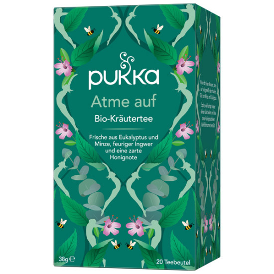 Bio-Kr&auml;utertee &sbquo;Atme auf&lsquo; von Pukka