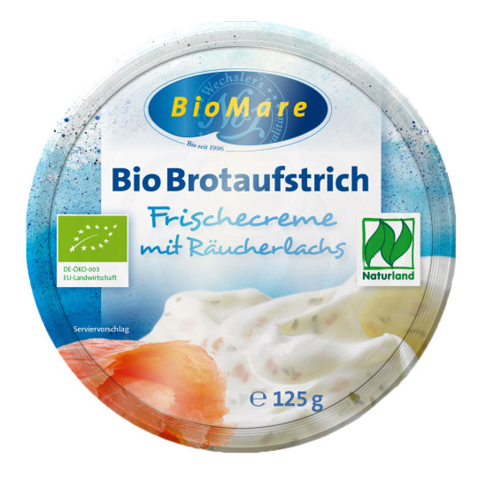 Bio Brotaufstrich mit R&auml;ucherlachs