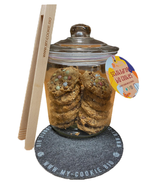 Bio Cookies im Glas