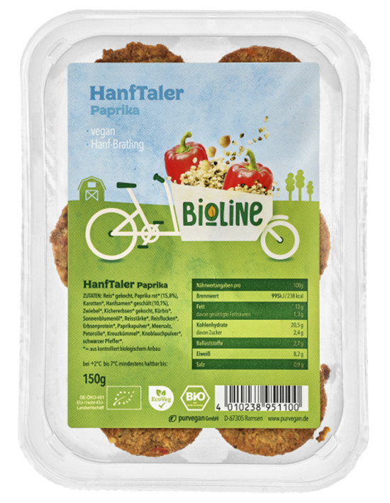 Bio Line Hanftaler Paprika