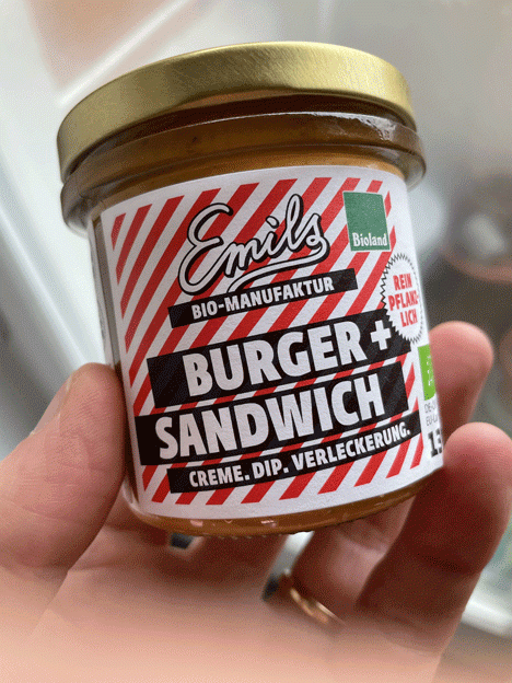Vegane Burger &amp; Sandwich Creme
