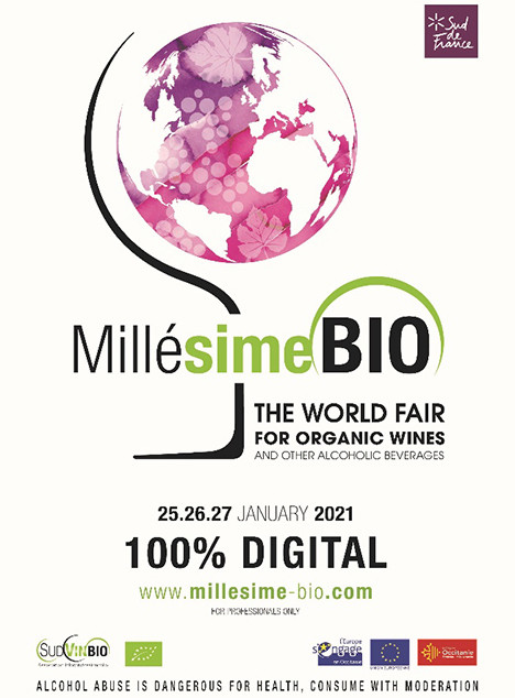 Mill&eacute;sime Bio 2021 findet digital statt