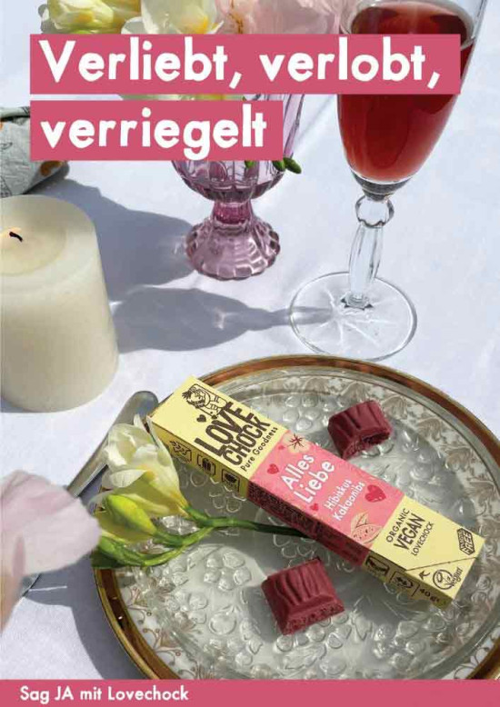 Love Hibiscus Cacao Nibs in Bio-Qualit&auml;t