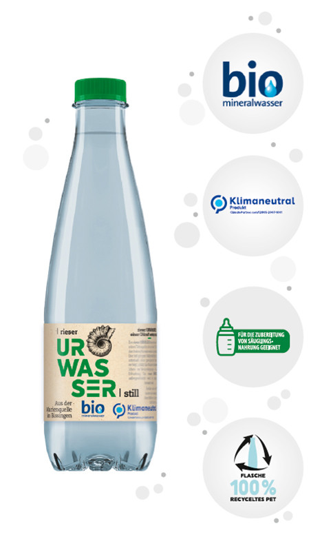 Klimaneutrales Bio-Mineralwasser