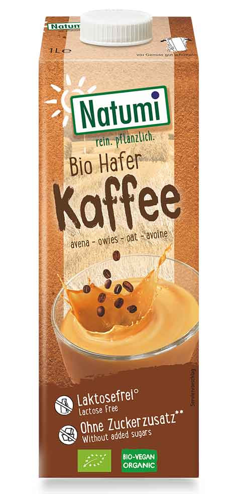 Der neue Bio Hafer Kaffee Drink von Natumi