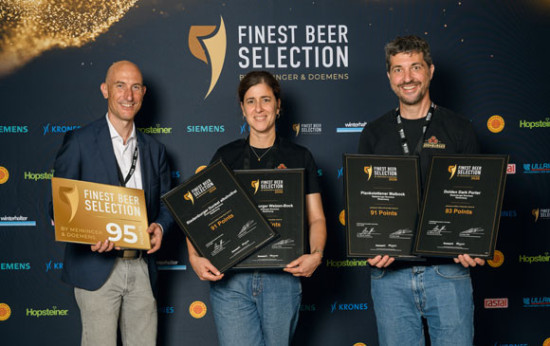 Vier Mal pr&auml;miert: Riedenburger Brauhaus &uuml;berzeugt bei Finest Beer Selection