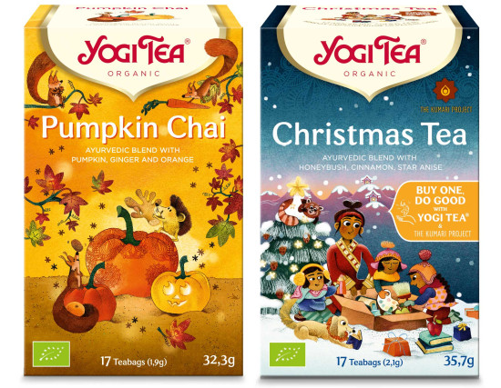 Pumpkin Chai und Christmas Tea