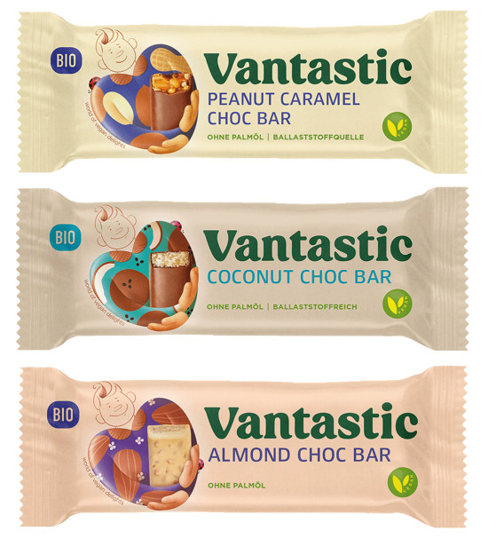Vantastic Choc Bars: Naschen to go